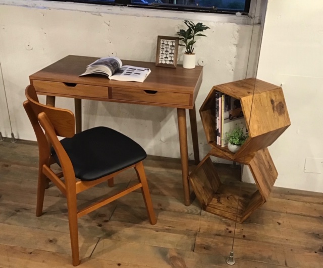 ぱん様専用】デスク ダイニングテーブル 引き出し付 BF6168 BF6168